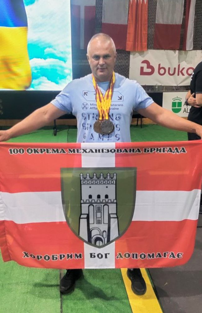 Ветеран з Волині завоював п'ять медалей на міжнародних змаганнях. ФОТО