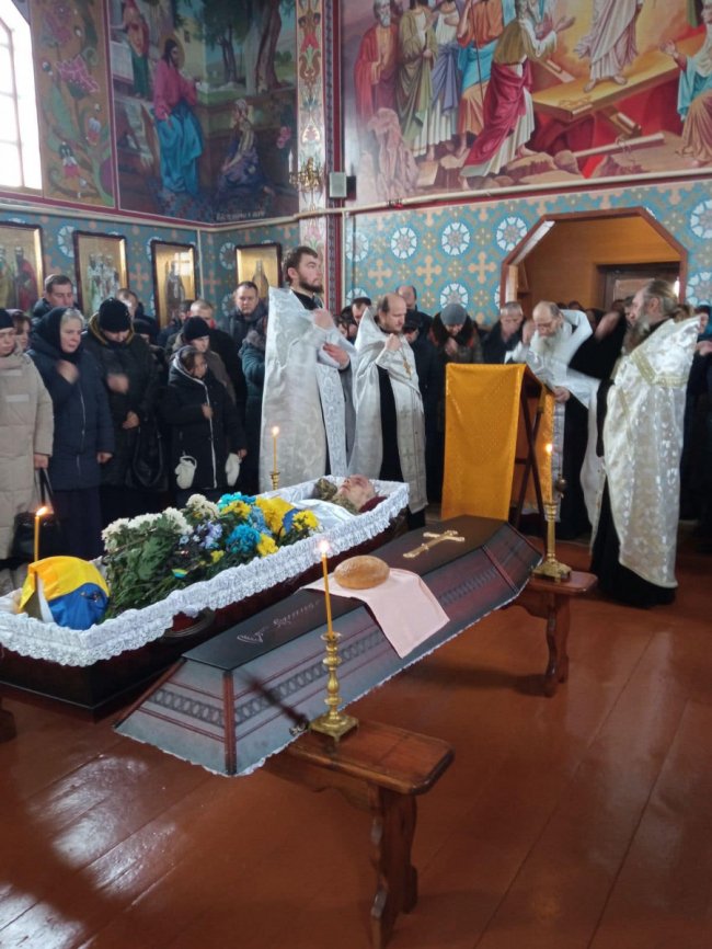 На Волині провели в останню путь загиблого воїна Валентина Васильковського