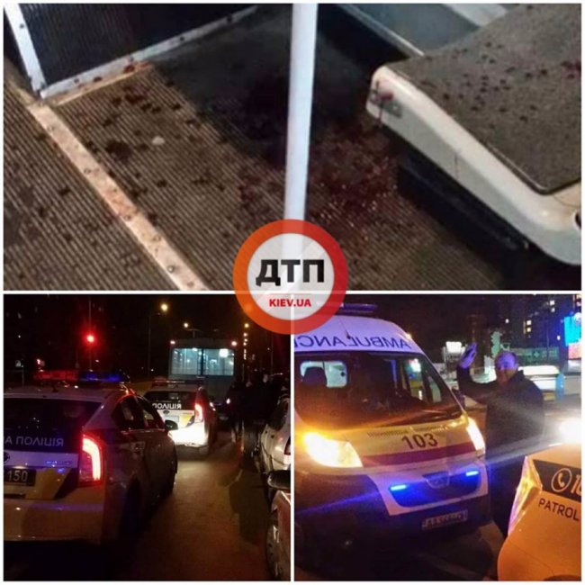 У Києві п’яні «кондуктори» побилися з нетверезими пасажирами