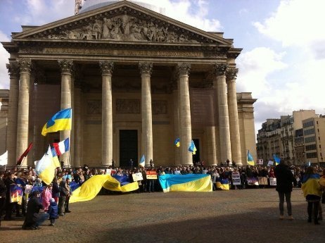 Проти агресії Росії вийшли на мітинги в 27 країнах світу. ФОТО