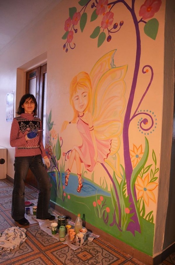 Ковельську дитячу поліклініку розмалювали