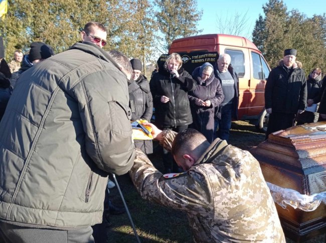 Волиняни провели в останню путь Героя Руслана Кузьмича