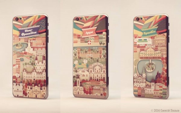 Луцьк намалювали для iPhone. ФОТО. ВІДЕО