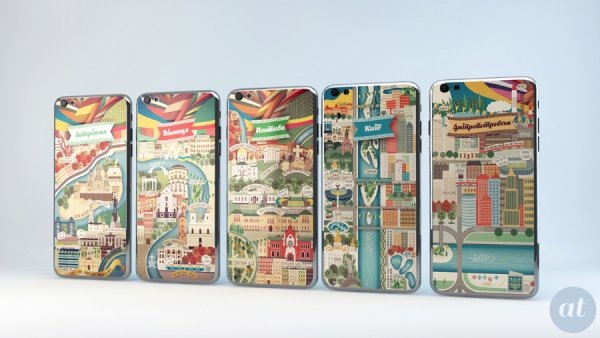 Луцьк намалювали для iPhone. ФОТО. ВІДЕО