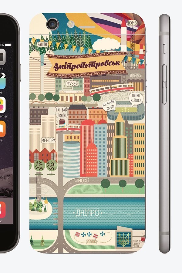 Луцьк намалювали для iPhone. ФОТО. ВІДЕО
