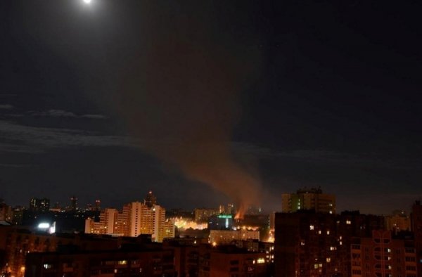 У Києві горів радіоринок. ФОТО