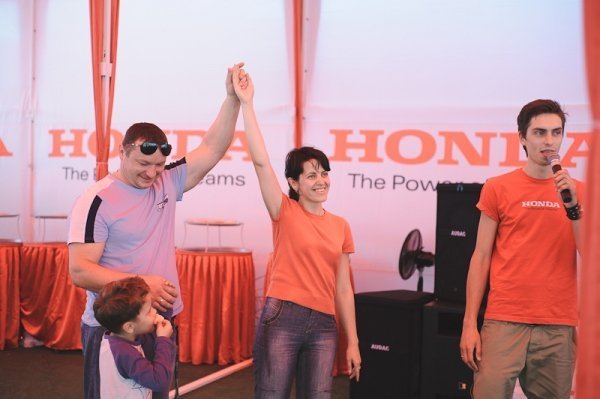 Honda влаштувала у Луцьку феєричне родинне свято. ФОТО*