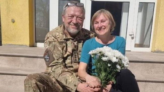 Юрій Хомич з дружиною.