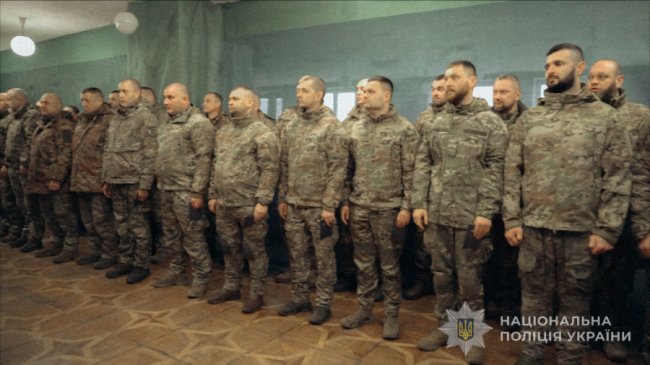 Волинські поліцейські-добровольці стрілецького батальйону отримали нагороди