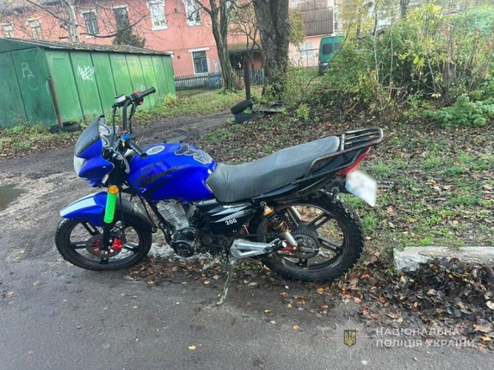 Викрадачем мотоциклів на Волині виявився підліток