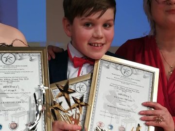 12-річний співак з Волині переміг у конкурсі у Лондоні