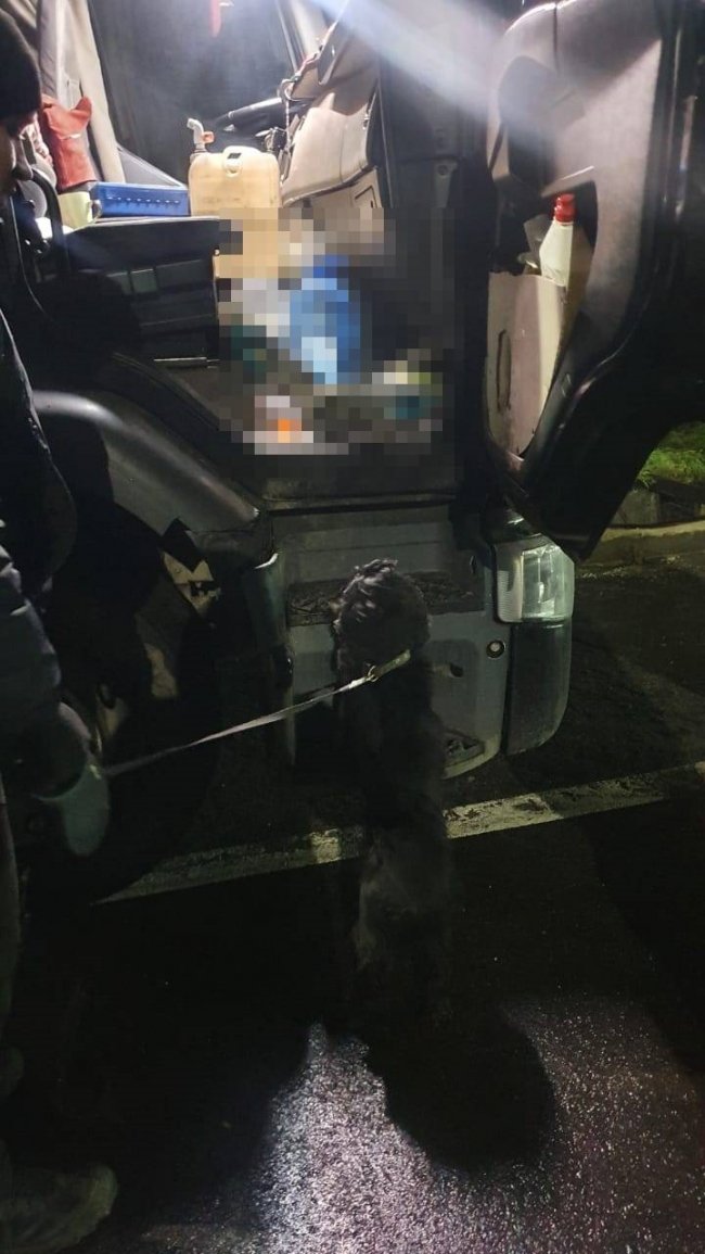 На Волині водії вантажівок у закордонну поїздку прихопили з собою наркотики