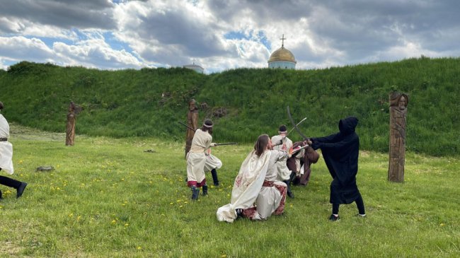 У місті на Волині розпочали зйомки фільму. ФОТО