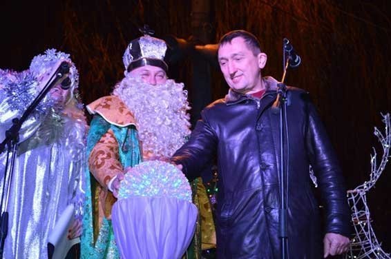 У Ковелі засяяла головна ялинка