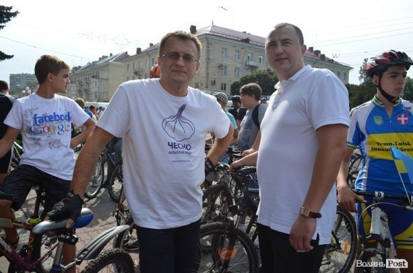 У Луцьку відбувся півтисячний велопробіг за Незалежність. ФОТО