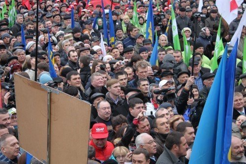 У Києві розпочалася акція опозиції. ФОТО