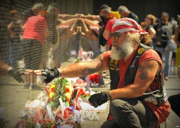 Мотопарад ветеранів В’єтнамської війни. ФОТО