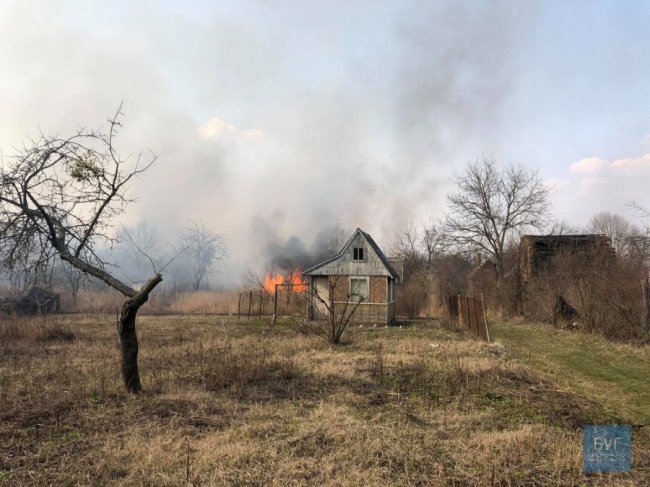 Поблизу Нововолинська горів дачний масив. ФОТО. ВІДЕО