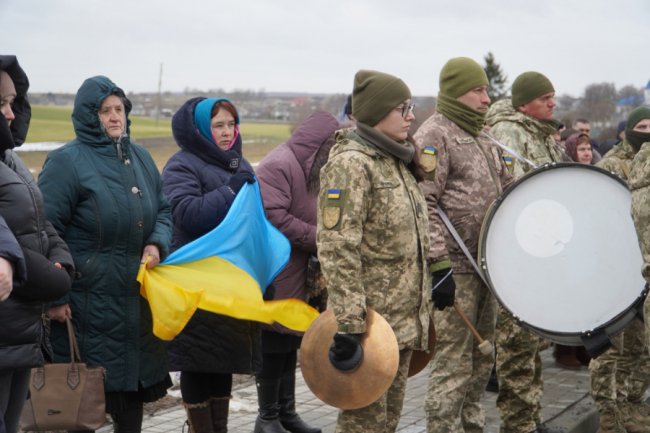 Громада Володимира провела в останню путь Героя Петра Янкевича