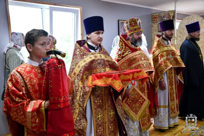 У Луцьку УПЦ (МП) освятила тимчасовий храм. ФОТО