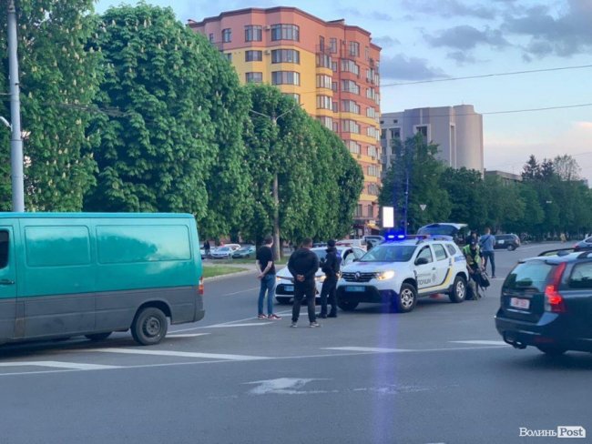 У Луцьку – вечірня аварія. ФОТО