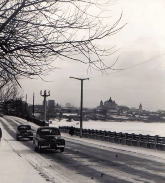 Показали, як виглядав засніжений Луцьк у 50-ті роки. ФОТО