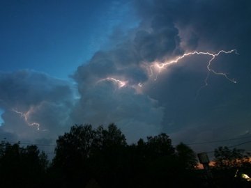 На Волині знову прогнозують грози