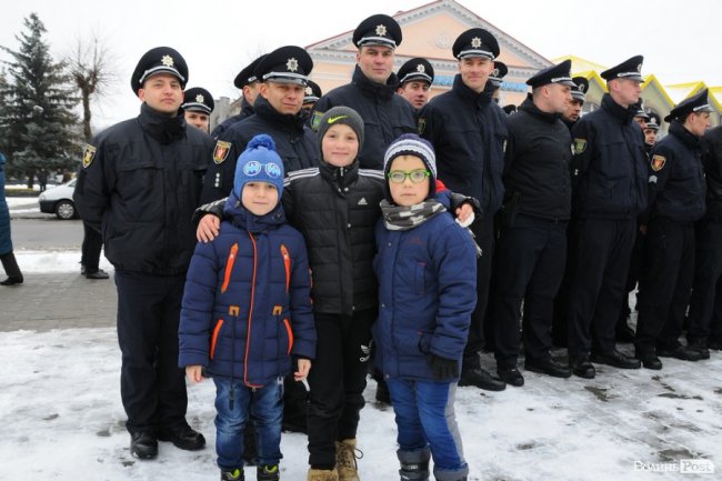 Старт патрульної поліції в Ковелі: як це було. ФОТО