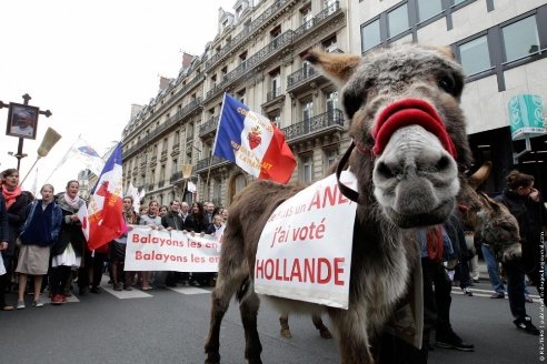 У Парижі марш противників геїв завершився масовими затриманнями. ФОТО. ВІДЕО