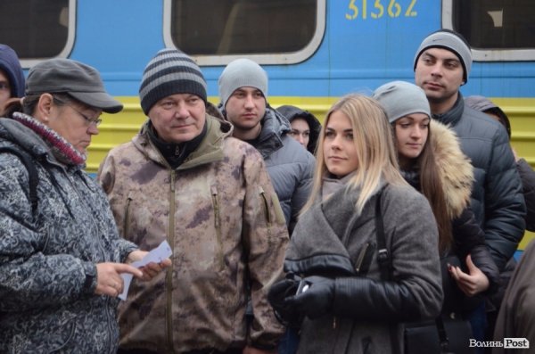 «Схід і Захід разом!»: до Луцька приїхав «Потяг єднання»