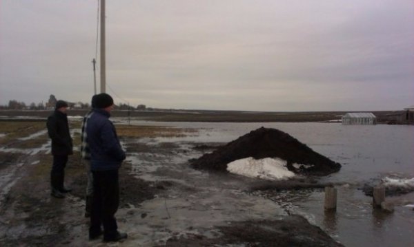 Через надмірну кількість опадів на Волині затопило село. ФОТО