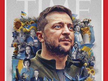 Журнал Time визнав «Людиною року» Володимира Зеленського і «дух України»