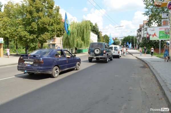 Луцьком пройшов «десант-парад». ФОТО