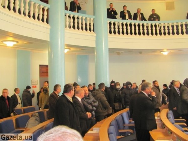 Штурм Вінницької ОДА. ФОТО