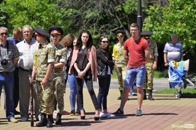 Фото випускного у військовому ліцеї в Луцьку