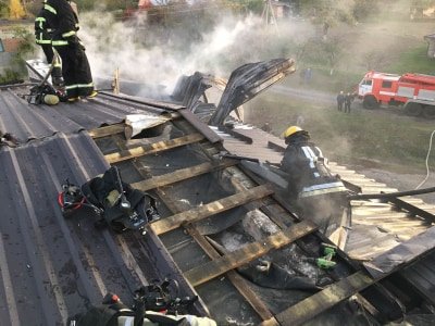 У селі під Луцьком горів будинок культури