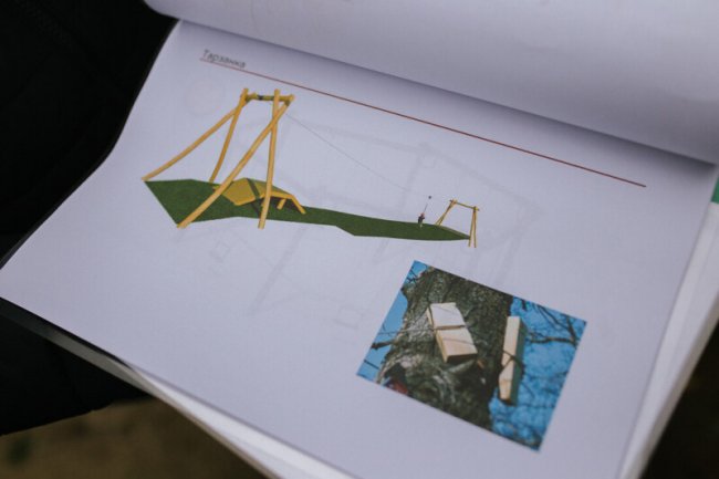 «Ми хочемо зробити цікавіший варіант», – Разумовський будуватиме особливі майданчики в парку за РАЦСом