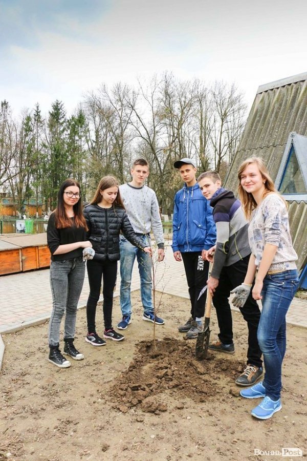 Луцький зоопарк став ще зеленішим. ФОТО