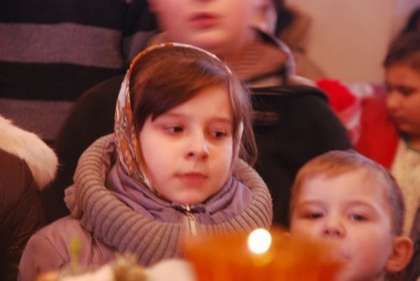 У Луцьку діти молилися за мир. ФОТО