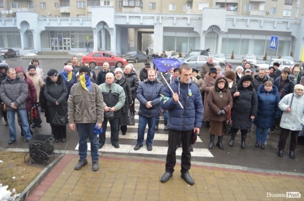 Як Луцьк «тестував» загальний страйк. ФОТО