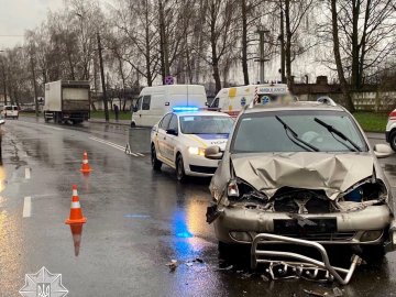 ДТП у Луцьку: п'яний водій Chevrolet Tacuma зіткнувся з Opel