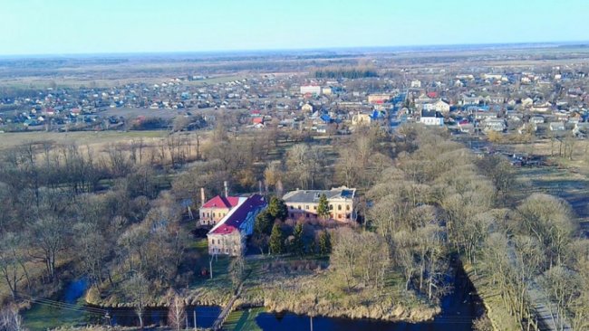 Волинське селище з висоти пташиного польоту. ФОТО