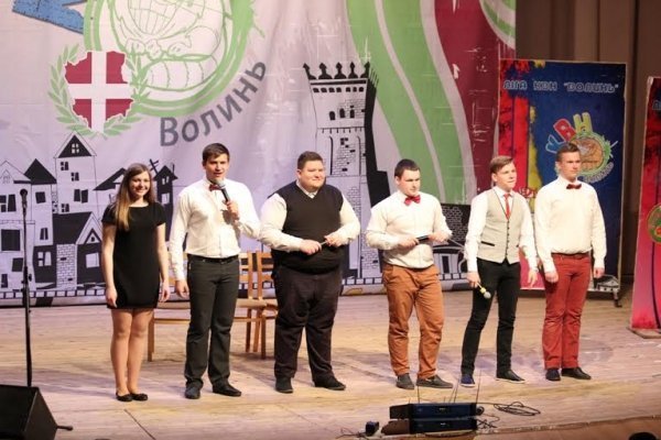 У Луцьку відбувся перший півфінал Всеукраїнської ліги КВН «Волинь». ФОТО