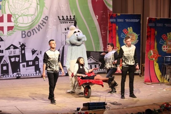 У Луцьку відбувся перший півфінал Всеукраїнської ліги КВН «Волинь». ФОТО