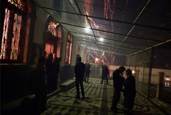 Ракетна війна на святкуванні Пасхи. ФОТО