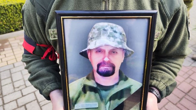 Світлина полеглого у бою Костянтина Кіріка.