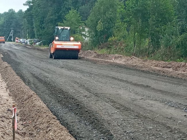 Почали будувати дорогу між двома курортними зонами на Шацьких озерах
