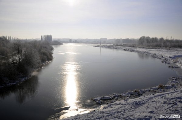 Фото зимового Луцька 