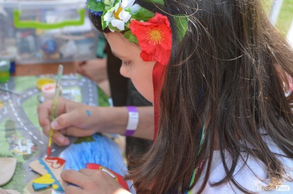 Маленькі патріоти також «фестивалили» на «Бандерштаті»