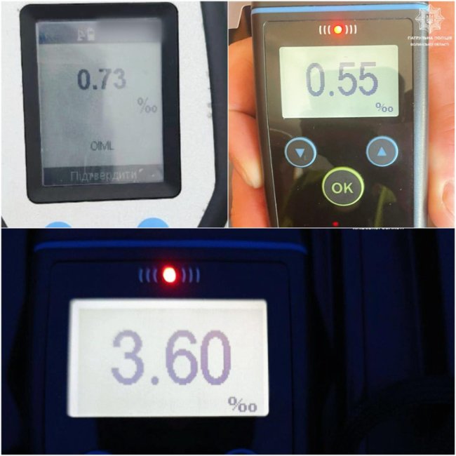 У Луцьку громадянка здала патрульним п'янючого водія